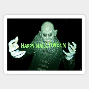 Custom Halloween card Count Dracula Sticker